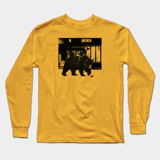 A Bear in the city Long Sleeve T-Shirt